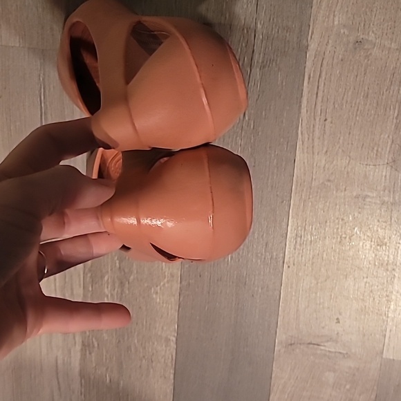 Crocs Sienna Flat Low Top Rubber Pink Shoes Womens Shoes Size 10 - Picture 5 of 6